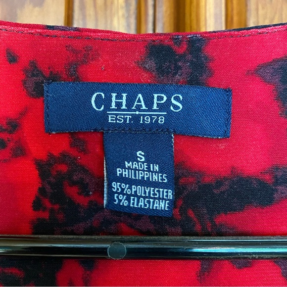 2000s Chaps Floral Dress - Picture 2 of 5